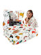 Ruhhy Κουβέρτα Fleece Μονή 150x200εκ. Λευκή 18545-0