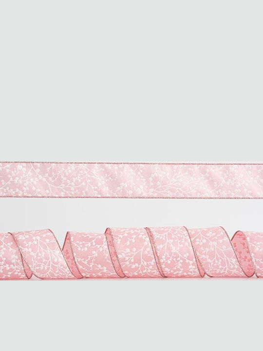 Weihnachtliche Farbband Rosa 6Stück