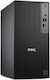 Dell Pro Tower QCT1250 Настолен Компютър (i7-14700/16GB DDR5/512GB SSD/Linux) с Клавиатура (Английски САЩ)