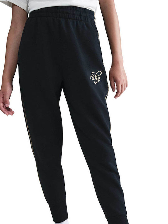 Kids Sweatpants Black Sportswear Club