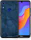 Geometric Blue Abstract Honor 8a Mobile Phone Case