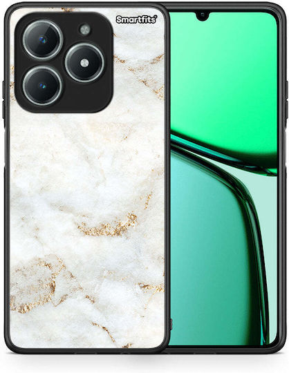 Weiße Gold Marmor Handyhülle für Realme C63 4g