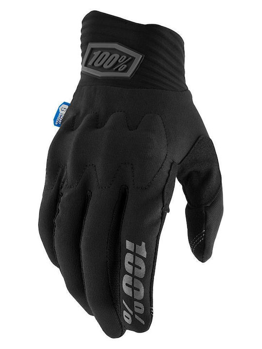 100% Cognito Summer Men's Motocross Gloves Black