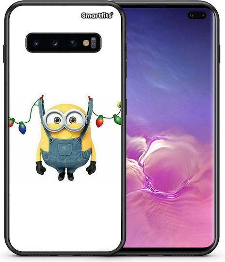 Xmas Minion Lights Samsung Galaxy S10+ Θήκη