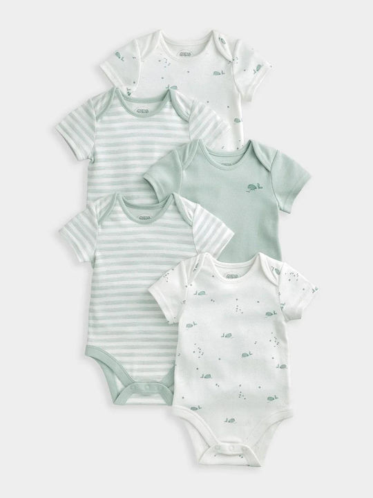 Mamas & Papas Kurzärmelig Multicoloured 5Stück