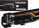 Led Μπάρα X Spider Venom Ψυχρό Λευκό Drl Λευκό Πορτοκαλί Strobe 52cm 80w 1224v Ip69k