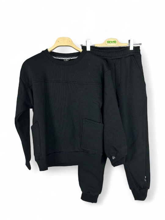Gang Kids Sweatpants Set Black