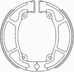 Set Saboți De Frână Cu Arcuri Honda Sh 125cc-150cc/pcx 125cc/scv 100cc Lead Cbf 250cc Originale122526 Set Saboți De Frână Cu Arcuri Honda Sh 125cc-150cc/pcx 125cc/scv 100cc Lead Cbf 250cc Originale122526