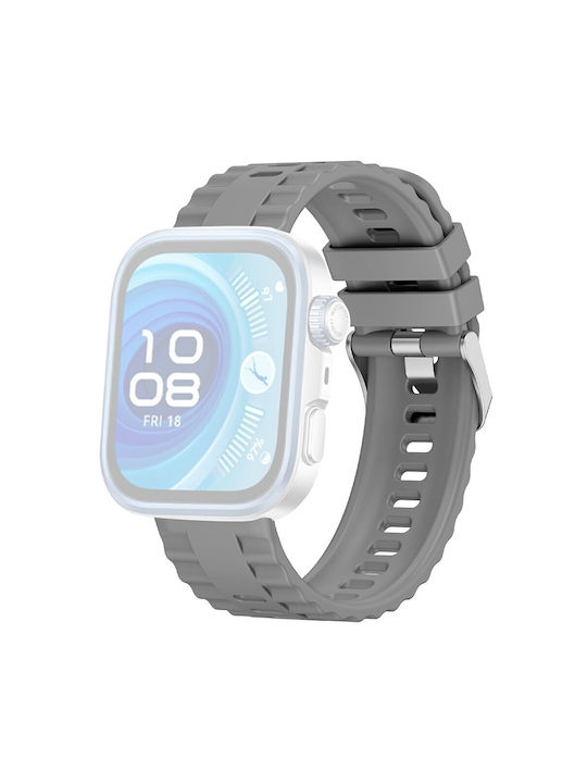 Kalebol Curea Silicon Gri (Ceas Huawei Fit 3)