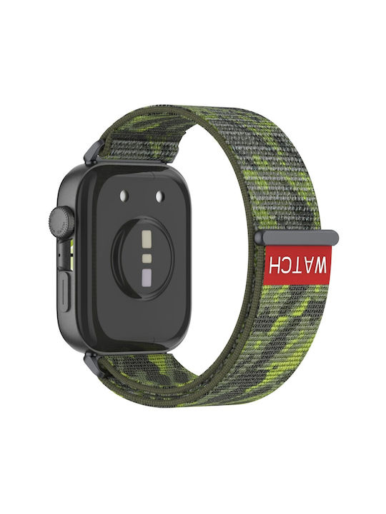 Kalebol Λουράκι Υφασμάτινο Πράσινο (Huawei Watch Fit 3)