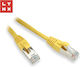 Lynx U/UTP Cat.5e Ethernet Network Cable 1m Yellow 10 Pieces