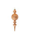 Stalactită Ornament suspendat Stalactita Galben 8x24buc