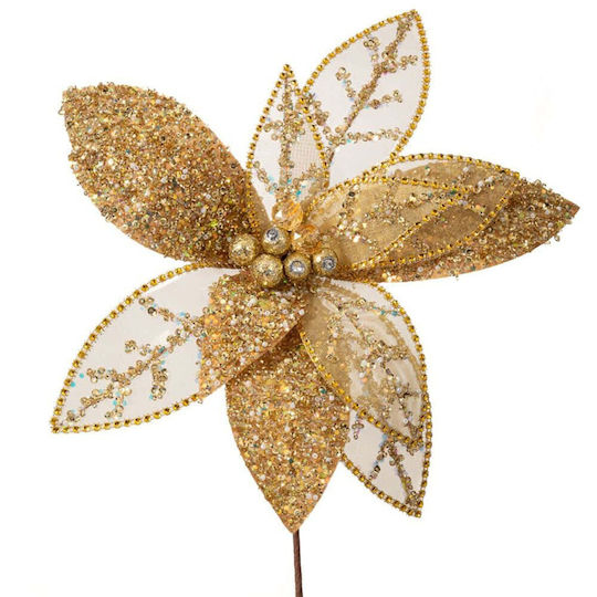 Iliadis Weihnachtsdekoration Blume Länge 30cm. Weihnachtsstern