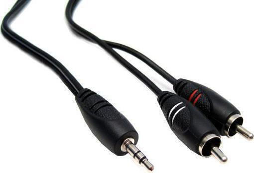 Prolink Кабел 3.5 мм мъжки - RCA мъжки Черен 10 м PL103-1000