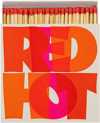 The Archivist Matches 10mm Red 125 Pieces