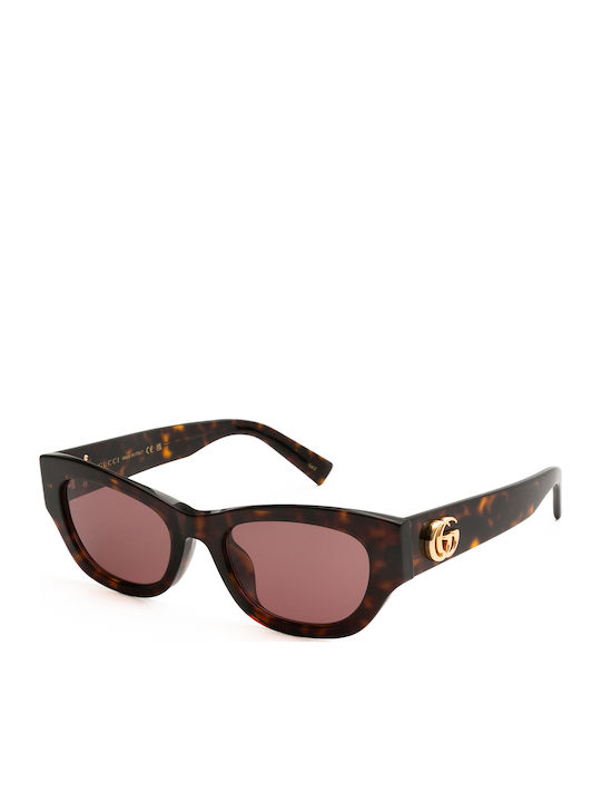 Gucci Feminini Ochelari de soare cu Maro Tortoi...