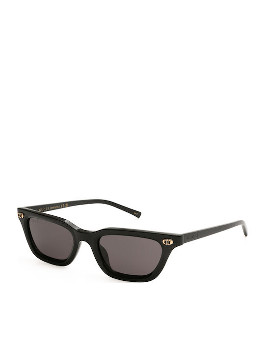 Gucci Women Sunglasses With Black Horn-Rimmed F...