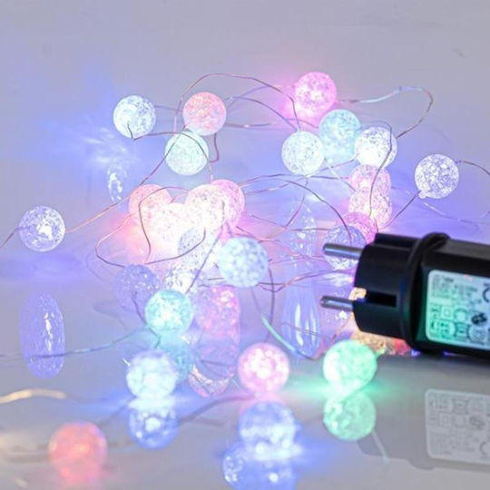 100 Λαμπάκια LED 3μ. Πολύχρωμα σε Σειρά