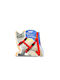 Denik Cat Harness Red Neck 26cm Chest 33cm 1.25m