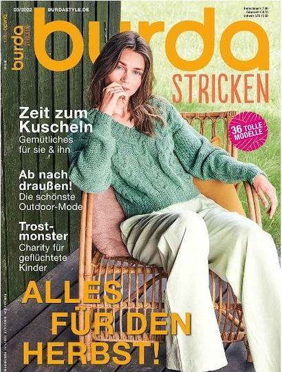 Burda Style Knitting Magazine No. 5/2022 Published In German