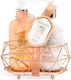 IDC Institute Scented Bath Orange & Cinnamon Σετ Περιποίησης για Καθαρισμό Σώματος 3τμχ