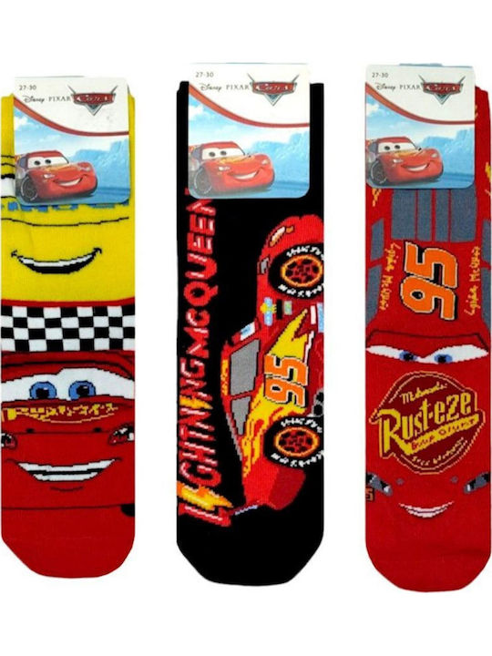 Disney Kindersocken Mcqueen Colorful 3 Paar
