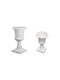 Decorative Vase Amphora White 21x35cm