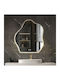 Futura Badezimmerspiegel LED Berührung 70x80cm Weiß