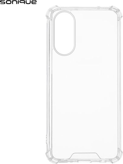 Θήκη Σιλικόνης Sonique Armor Clear Anti Shock Oppo Oppo A78 5g Διάφανο