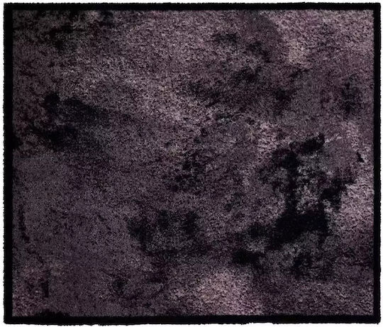 Sdim Fußmatte Teppichboden mit Rutschfestem Untergrund Walk & Wash Grau 67x80cm Dicke 8mm