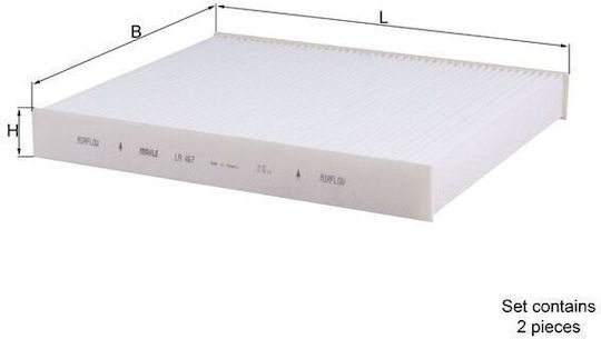 Mahle Cabin Air Filter La 467/s