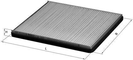Cabin Air Filter Mahle La 143