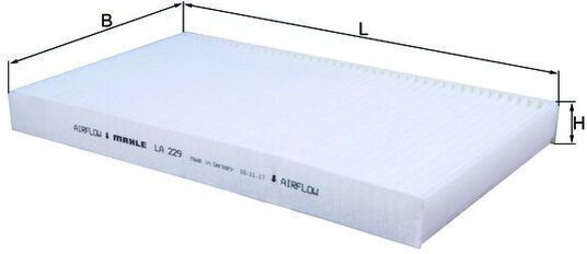 Mahle Cabin Air Filter La 229