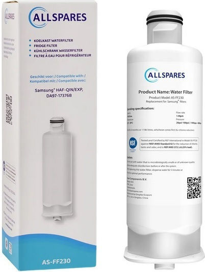 Samsung Allspares Replacement Water Filter for Samsung Refrigerator Samsung Allspares Replacement Water Filter for Samsung Refrigerator
