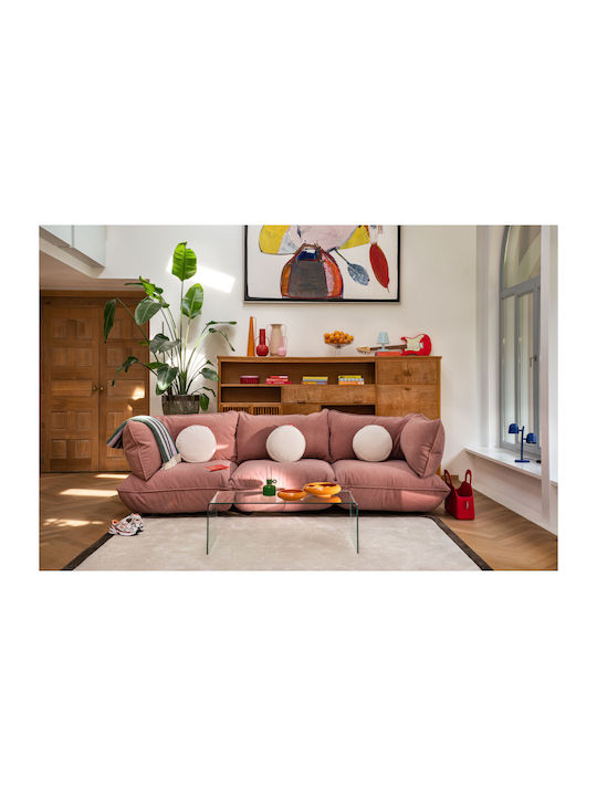 Пуф Табуретка Sumo Hocker Мек Розов 108x108x44см