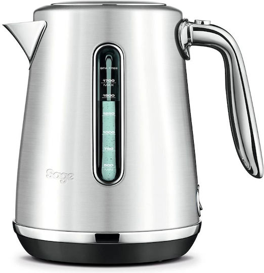 Sage Soft Top Luxe Електрическа Кана За Пътуване 1.7л 2400W Сива