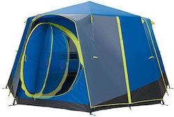 Coleman Octagon 8 Blau mit Doppeltuch 8 Personen Coleman Octagon 8 Blau mit Doppeltuch 8 Personen