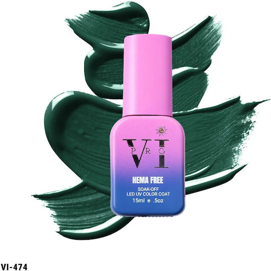 Beauty VI Ημιμόνιμο Βερνίκι Νυχιών Vi-474 474 15ml