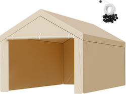 Vevor Pavillonabdeckung Beige mit PU-Beschichtung 6x3m