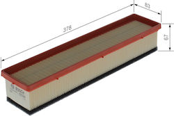 Bosch Air Filter F 026 400 051 Bosch Air Filter F 026 400 051
