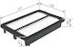 Bosch Car Air Filter F 026 400 439