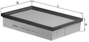 Mahle Филтър За Въздух ЛХ 1570