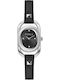 Furla Damen Uhr mit Schwarz Lederarmband