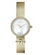 Furla Damen Uhr mit Gold Metallarmband