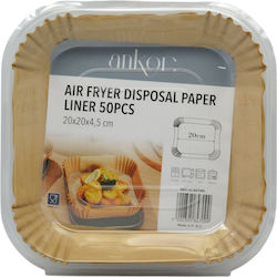 Ankor Non-stick Paper for Air Fryer 50pcs