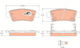 Trw Gdb3446 Brake Pad Set Disc Brake