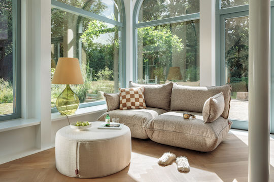 Fatboy Sitzsäcke & Poufs Pfffh Creme 90x90x40cm