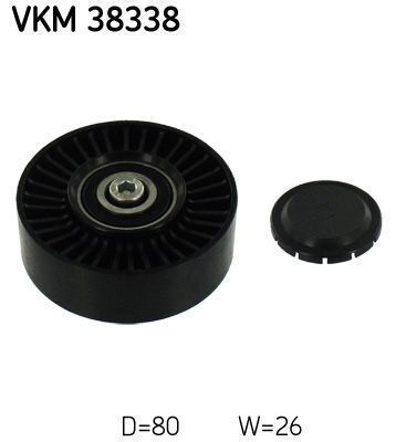 Guide Drive Roller Transmission Belt Skf Vkm 38338