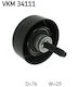 Guide Drive Roller Transmission Belt Skf Vkm 34111