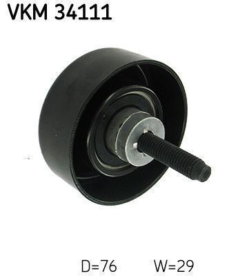 Guide Drive Roller Transmission Belt Skf Vkm 34111